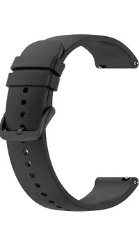 Black colour Smart watch band  size of 18mm  suitable for all smart watches-thumb2