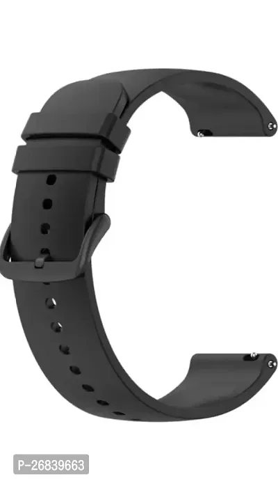 Black colour Smart watch band  size of 18mm  suitable for all smart watches-thumb3