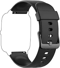 Black colour Smart watch band  size of 18mm  suitable for all smart watches-thumb1