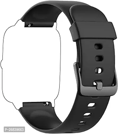 Black colour Smart watch band  size of 18mm  suitable for all smart watches-thumb2