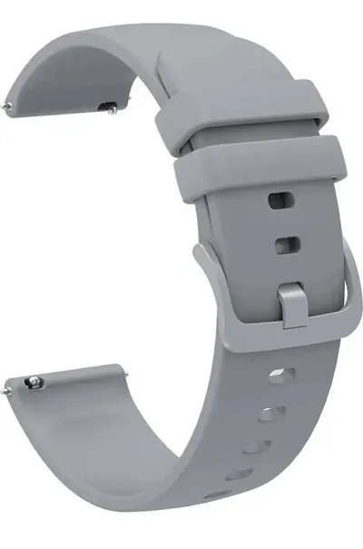 Grey colour smart watch strap, size of  18mm for  all smart watches