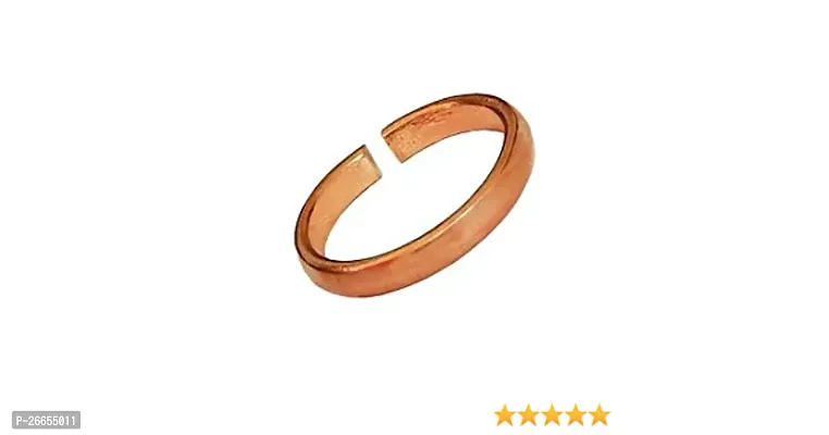 Parakash Gems Pure Copper Tamba Ke Challa Ring Adjustable For Men and Women-thumb4