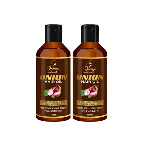 Natural Onion Herbal Oil For Hair Growth