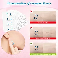 Face Lift Tape Instant Face Lifting Sticker Invisible Waterproof Elasticity Wrinkle Lift Patches Makeup Face Lift Tools for Instant Face, Neck Lift, Reduce Double Chin - 40 PCS-thumb1