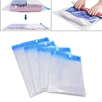 CPEX Reusable Vacuum Storage Space Saver Sealer Bags for Clothes, Pillows, Curtains, and Travelling Storage Bags Set of 4 Different Size? (50 x 60cm),(60x80cm),(70x100cm),(80x120cm)-thumb2