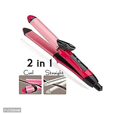 Cpixen Hair Straightener and Curler with Professional Hair Dryer 1000 W Combo Pack For Hair Styling-thumb3