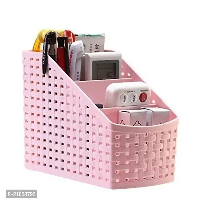 CPEX Plastic Storage Basket Box 4 Sections Compact Bathroom, Kitchen, Office Combas06 Plastic Storage Basket-thumb0
