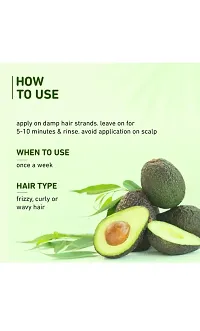 Plum Avocado Hair Mask for Dry and Frizzy Hair for Women  Men 250g-thumb4