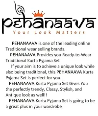 Pehanaava Men's Ready to Wear Cotton Traditional Straight Kurta - Golden-thumb4