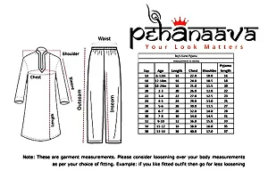 Pehanaava Boy's Ready to Wear Dupion Silk Kurta & Pyjama Set-thumb4