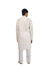 Pehanaava Boy's Ready to Wear Cotton Traditional Kurta & Pyjama Set-thumb4