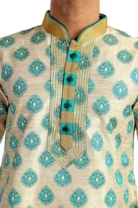 ASFashionKurta Self-Design Cotton Silk Men's Kurta Pyjama Set-thumb4