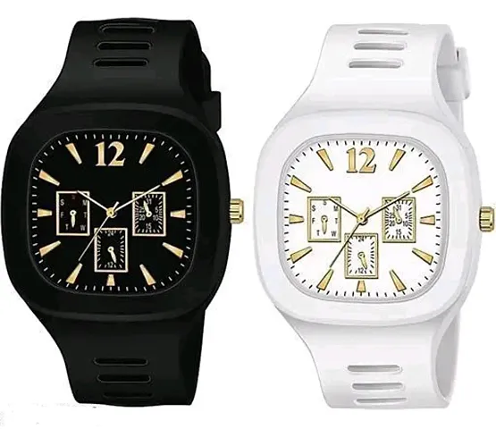 Combo Miller Analog Watch For Men Pack Of 2