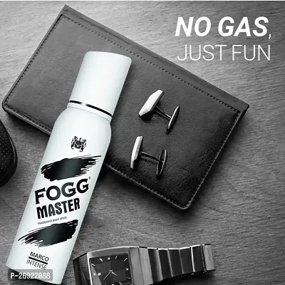 Fogg Master Marco Intense (120ml) : Unleash the Bold Elegance No Gas Deodrant for mens ( PC OF 2)-thumb4