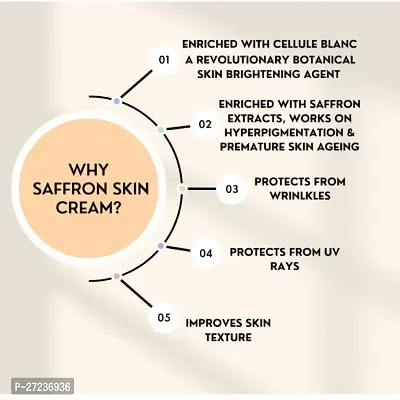 VI - JOHN Gold Saffron Fairness Cream For Uneven Skin Tone  All Skin- 50 Gm Gold - (PC OF  2)-thumb4