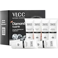 VLCC Diamond Facial Kit - Skin purifying with Parlour Glow Diamond Infused Facial Kit : (60g)-thumb3