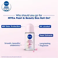 Nevia Pearl's Deo Roll-On for Women | Beauty Blossom Fragrant Radiance : (PC OF 3)-thumb2