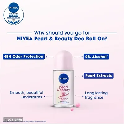 Nevia Pearl's Signature Women's Deo Roll On | Velvet Bloom Enchanting Petals : (PC OF 4)-thumb4