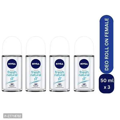 Nevia's Fresh Natural Deo Roll-On | Breathe Easy with Nevia : (PC OF 4)-thumb0