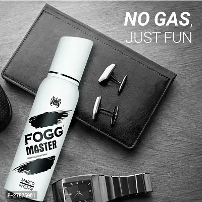 Fogg Master Marco Intense (120ml) | Unleash the Bold Elegance No Gas Deodrant for mens : (PC OF 1)-thumb2