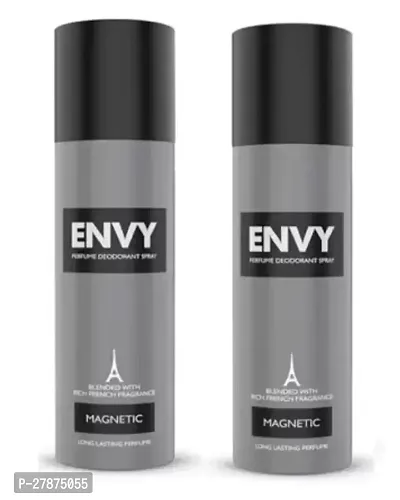 ENVY Magnetic Deodorant Spray - For Men  (120 ml) | Magnetic Attraction : (PC OF 2)-thumb0