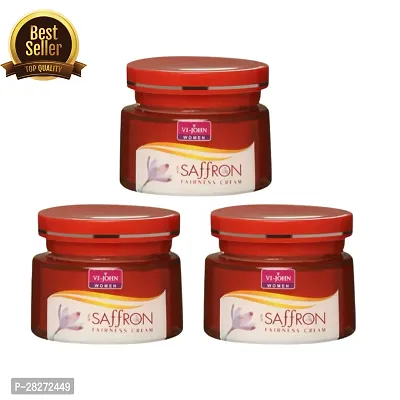 Vi -john Saffron Fairness Cream for Women (50GM, Pack Of 3)