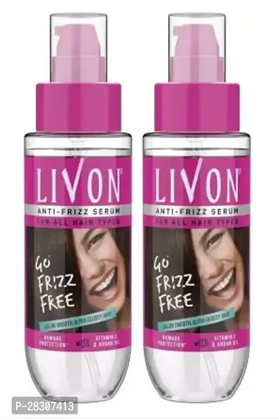 LIVON Hair Serum For Unisex (50 ml) (Pack Of 2)-thumb0
