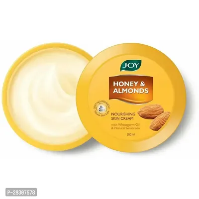 Joy Honey  Almonds Nourishing Skin Cream  (200 ml) (Pack Of 1)-thumb0