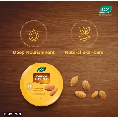 Joy Honey  Almonds Nourishing Skin Cream (200 ml) (Pack OF 2)-thumb2