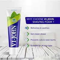 Vi-John Shaving Cream Icy Mint, Combo, 125gm-thumb1