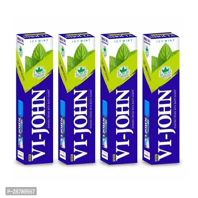 Vi-John Shaving Cream Icy Mint, Combo, 125gm