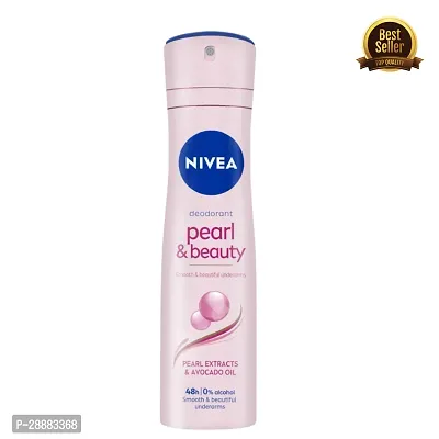 NIVEA Pearl  Beauty Deodorant Spray , Smooth Underarms | For Women  (150 ml)-thumb0