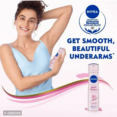 NIVEA Pearl  Beauty Deodorant Spray , Smooth Underarms | For Women  (150 ml)-thumb5