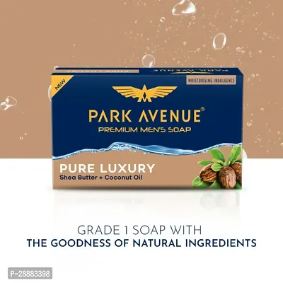 PARK AVENUE Premium Men's Soaps for Bath-Pure Luxury-Grade 1 Soap | For All Skin Types  (4 x 125 g)-thumb3