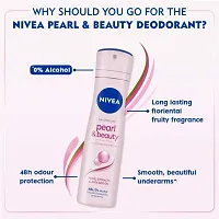 SET OF NEVIA Pearl  Beauty Deodorant (300ml)  Roll-on (25ml) | Glowing Freshness , For Women | (COMBO)-thumb3