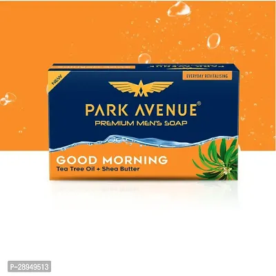 PARK AVENUE Good Morning Deodorant Body Spray (300ml)  Good Morning Soap (125gm) | For Mens (COMBO)-thumb3