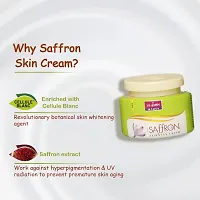 VI-JOHN Skin Organic Fairness Cream with Saffron Vitamin E  Mulberry Extract ( 50gm) | For Women ( PC OF 1)-thumb3