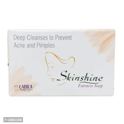 Cadila Skin Shine Anti Acne, White heads, Black Heads And Oily Skin Fairness Soap (75gm) | For Men  Women (PC OF 1)-thumb4