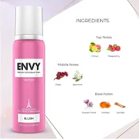 NIVEA Pearl  Beauty Deodorant Spray (150ml)  ENVY Women Blush Perfume Deodorant (120ml) | For Women (COMBO)-thumb1