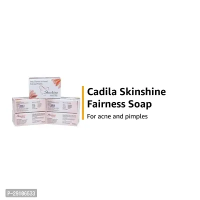 Cadila Skin shine cream (15g x 2)  Skin Shine Soap (75gm) | For shining skin and Radiant Glow | For Men  Women (COMBO)-thumb3