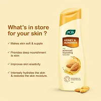 Joy Honey  Almonds Advanced Nourishing Body Lotion (600ml) | With Vitamin E  Natural Sunscreen | (PC OF 2)-thumb2