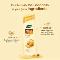 Joy Honey  Almonds Advanced Nourishing Body Lotion (600ml) | With Vitamin E  Natural Sunscreen | (PC OF 2)-thumb3