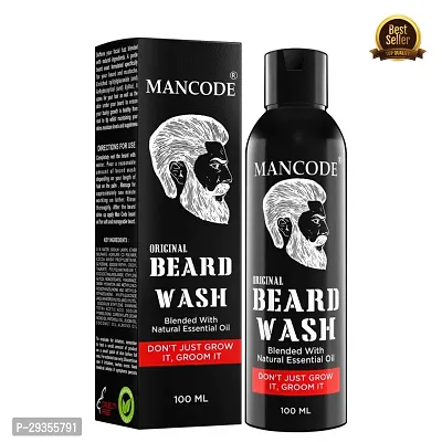 Mancode Original Beard Wash (100ml)-thumb0