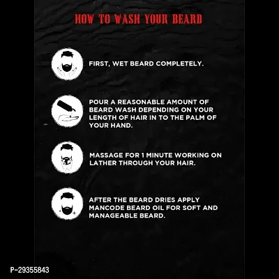 Mancode Beard Wash (200ml) Pack Of 2-thumb2