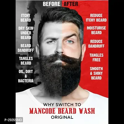 Mancode Beard Wash (200ml) Pack Of 2-thumb3