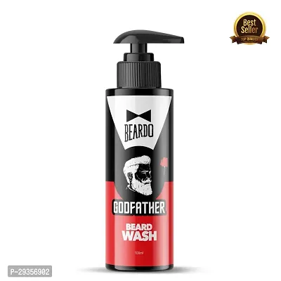 Beardo Godfather Beard Wash for men, (100ml) Pack Of 1