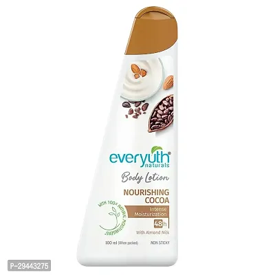 Everyuth Naturals Body Lotion Nourishing Cocoa (200ml) | Long Lasting, Quick Absorption, Non Sticky | For Men  Women (PC OF 1)-thumb0