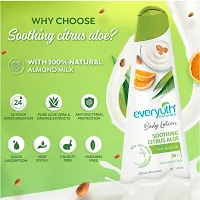 Everyuth Natural's Body Lotion Soothings Citrus Aloe (200ml) |  Long Lasting, Quick Absorption, Non Sticky | For Men  Women (PC OF 1)-thumb1