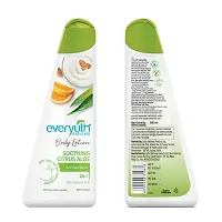 Everyuth Natural's Body Lotion Soothings Citrus Aloe (200ml) |  Long Lasting, Quick Absorption, Non Sticky | For Men  Women (PC OF 1)-thumb2