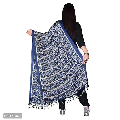 Apratim Silk Women's/Girls Stylish Tradition Bandhani Bandhej Print Dupatta-05-thumb2